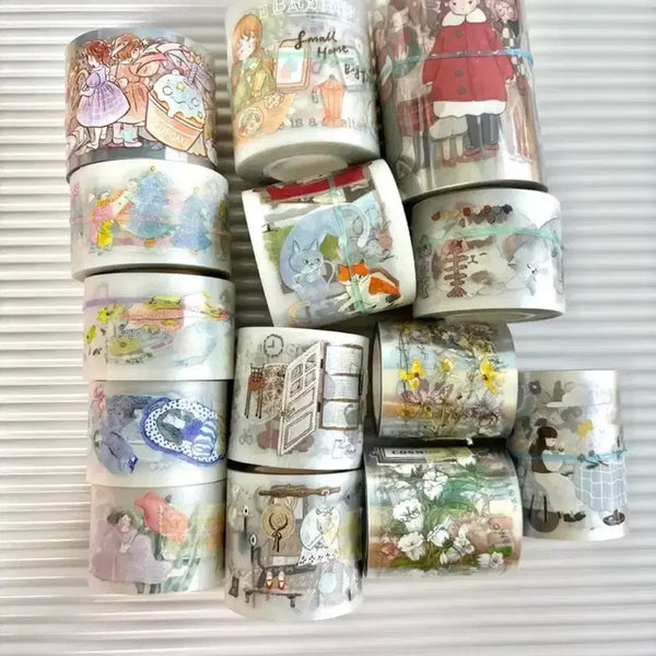[BUNJANG] Taiwan PET Washi Tape Bundle Set (Pion, Dodolulu, Ours) / 해외 대만 pet통마테 일괄 판매(pion피온,dodolulu,ours