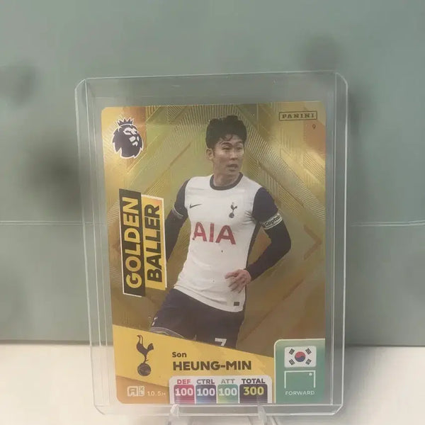 [BUNJANG] Panini Adrenalyn Son Heung-min Golden Baller Football Card / 파니니 아드레날린 손흥민 골든볼러 축구카드 2시간 할인