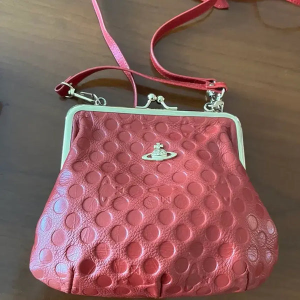 [BUNJANG] Vivienne Westwood Granny Frame Mini Bag Red / 비비안웨스트우드 그래니프레임 미니백