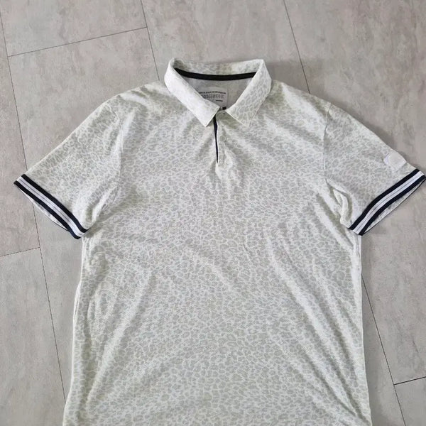 [BUNJANG] Adidas Adizero Leopard Pattern Golf Polo T-Shirt XL / 남성 아디다스 골프 티셔츠 XL