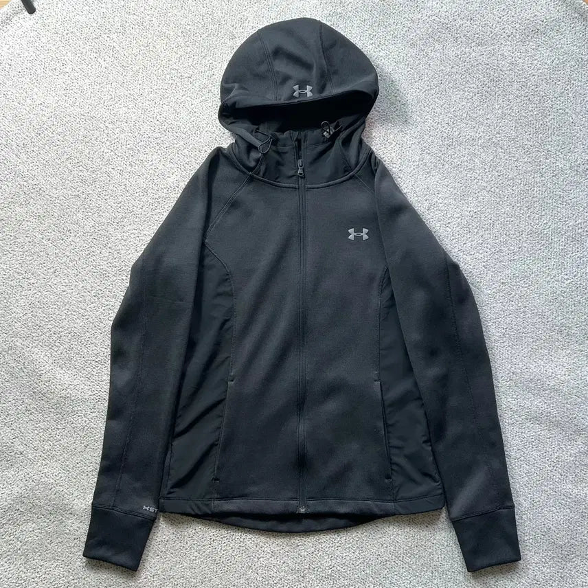 [BUNJANG] Under Armour Lightly Brushed Track Top Jersey Hoodie Zip-Up L (100) / 언더아머 트레이닝 약기모 트랙탑 져지 후드집업 L 100