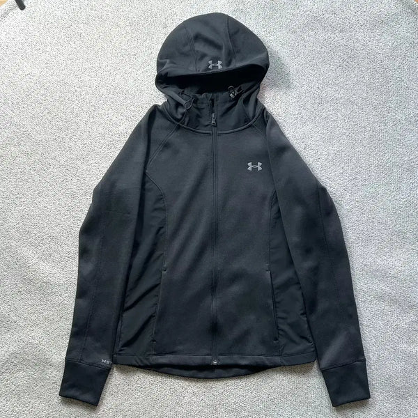 [BUNJANG] Under Armour Lightly Brushed Track Top Jersey Hoodie Zip-Up L (100) / 언더아머 트레이닝 약기모 트랙탑 져지 후드집업 L 100