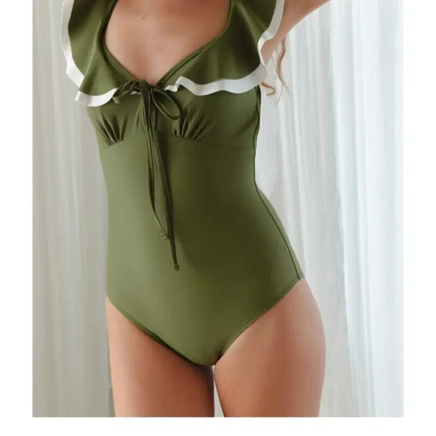 [BUNJANG] Giana Monokini Rash Guard / 지아나 수영복 모노키니 래쉬가드