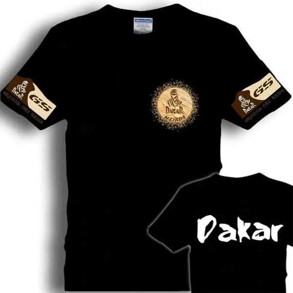 [BUNJANG] Dakar Rally Black Short Sleeve T-Shirt / 다카르 랠리 반팔 티셔츠 블랙