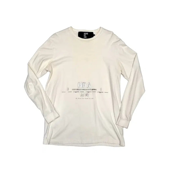 [BUNJANG] Hood By Air 14FW Chinese T-Shirt White L / 후드바이에어 - 14FW 차이니즈 티셔츠 - 화이트 - L