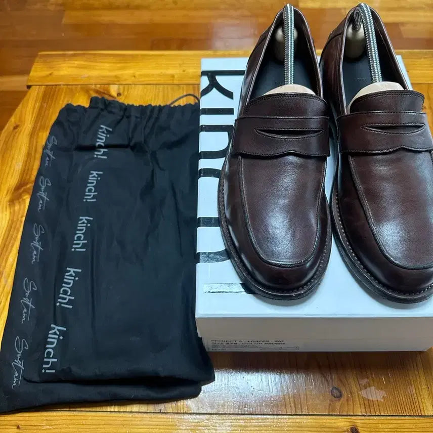 [BUNJANG] Kinch x Sustain 510 Brown Loafers (Horsehide) / 킨치x서스테인 510 브라운 로퍼 (홀스 하이드)