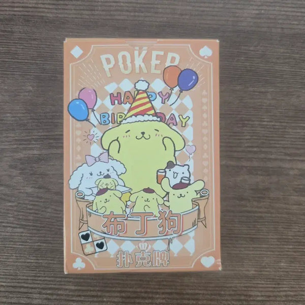 [BUNJANG] Sanrio Pompompurin Trump Playing Cards / 산리오 폼폼푸린 트럼프 포커카드