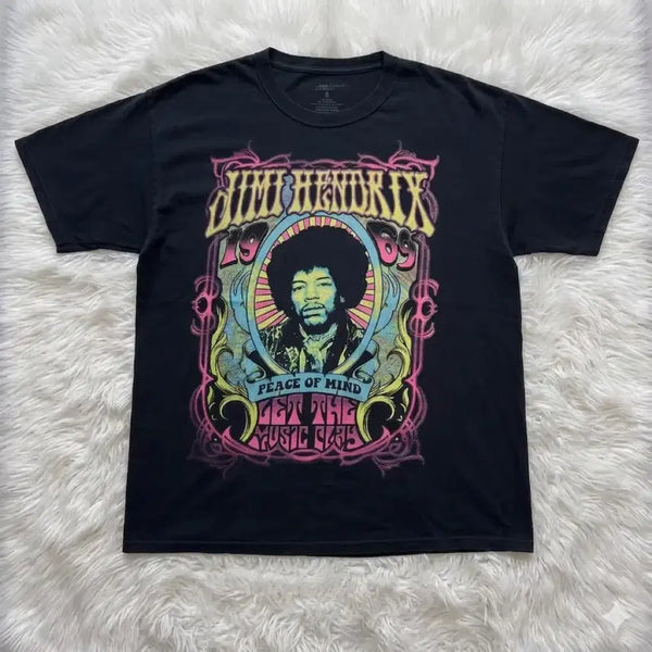 [BUNJANG] Jimi Hendrix Vintage Band T-Shirt / 지미 헨드릭스 빈티지 반팔 밴드티셔츠 L