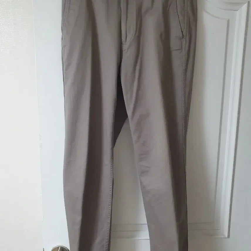 [BUNJANG] Muji Regular Fit Chino Pants (Grey) / 무인양품 레귤러핏 치노(그레이) 79