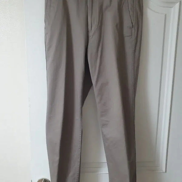 [BUNJANG] Muji Regular Fit Chino Pants (Grey) / 무인양품 레귤러핏 치노(그레이) 79
