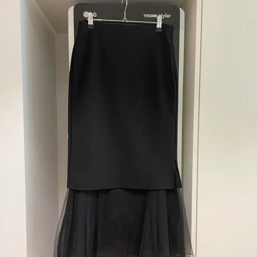 [BUNJANG] Timeskirt Skirt with Detachable Chiffon Skirt / 타임스커트