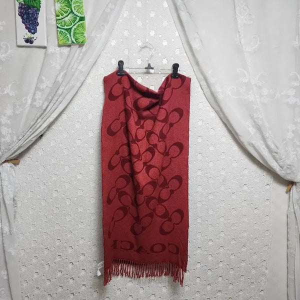 [BUNJANG] Coach Wool Scarf / COACH코치 숄 목도리