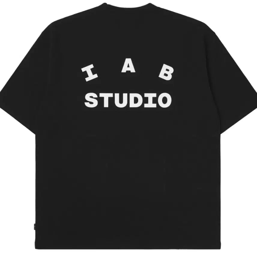[BUNJANG] Iab Studio T-shirt Black White / (M,L,XL) 아이앱 스튜디오 티셔츠 블랙 화이트