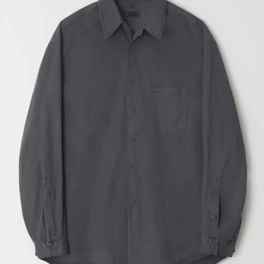 [BUNJANG] Lofa Holiday Overdyed Shirt Shadow Grey / 새제품급 L)로파이 홀리데이 오버다이드 셔츠 섀도우 그레이