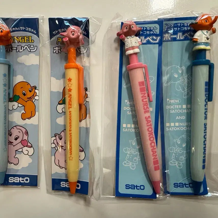 [BUNJANG] Sato-chan Sato-ko-chan Ballpoint Pen/Mechanical Pencil / 사토짱 사토코짱 볼펜/샤프