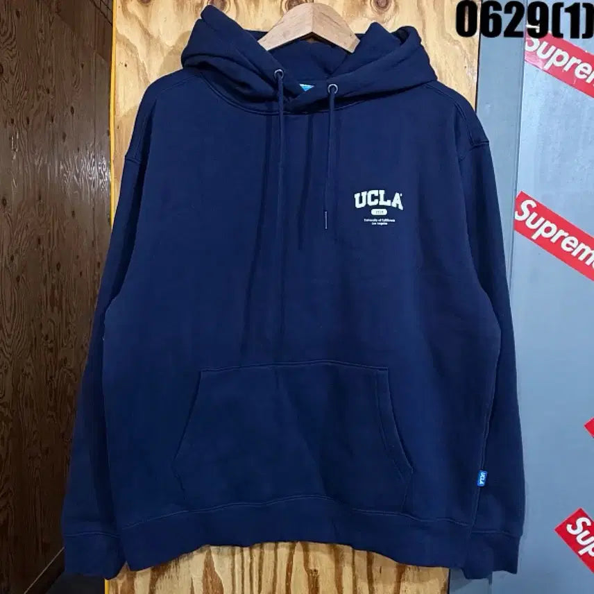 [BUNJANG] UCLA Navy Hoodie L / UCLA 후드티 네이비 L