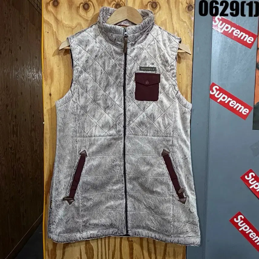 [BUNJANG] Merrell Quilting Fleece Vest L / 메렐 퀼팅 플리스 조끼 베스트 L
