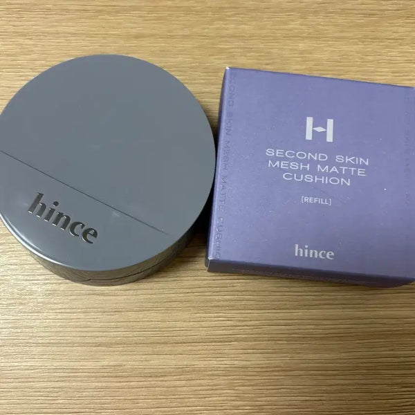 [BUNJANG] hince Second Skin Mesh Matte Cushion (Refill Included) / 힌스 세컨 스킨 매쉬 매트 쿠션 본품+리필