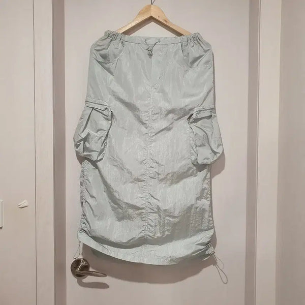 [BUNJANG] 8seconds Cargo Skirt Light Grey Size S / 8seconds 브랜드의 카고 스커트