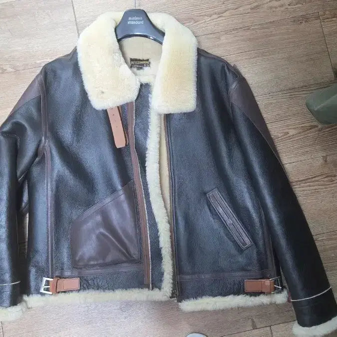 [BUNJANG] Outstanding Lambskin Mouton Jacket L / 아웃스탠딩 양가죽 무스탕 L