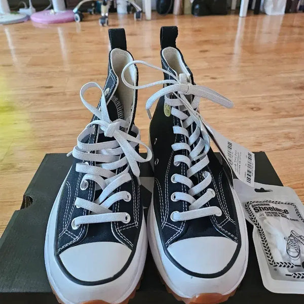 [BUNJANG] Converse Run Star Hike Black Sneakers / 컨버스 런스타하이크 260 황금사이즈 새제품 판매합니다~~!!