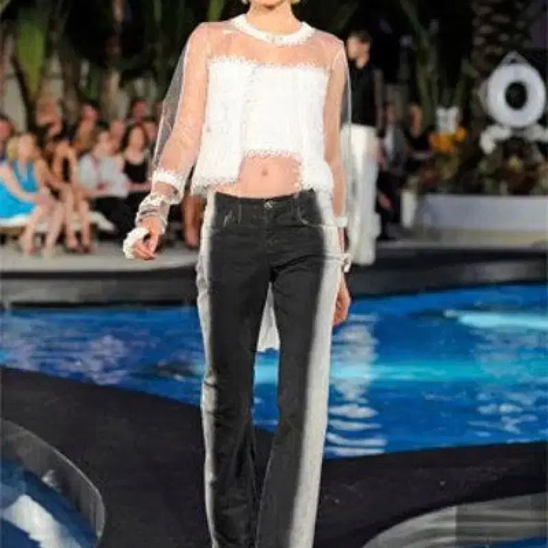 [BUNJANG] Chanel Gradient Vintage Pants / 샤넬 바지
