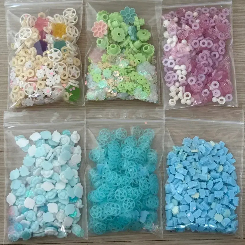[BUNJANG] SlanG DIY Separating Beads Set (6 pieces) / 슬랑이 분리비즈 6개