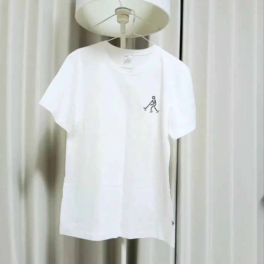 [BUNJANG] 100% Cotton Short Sleeve T-Shirt (Free Size) / (새상품)  반팔100%면 티셔츠 free