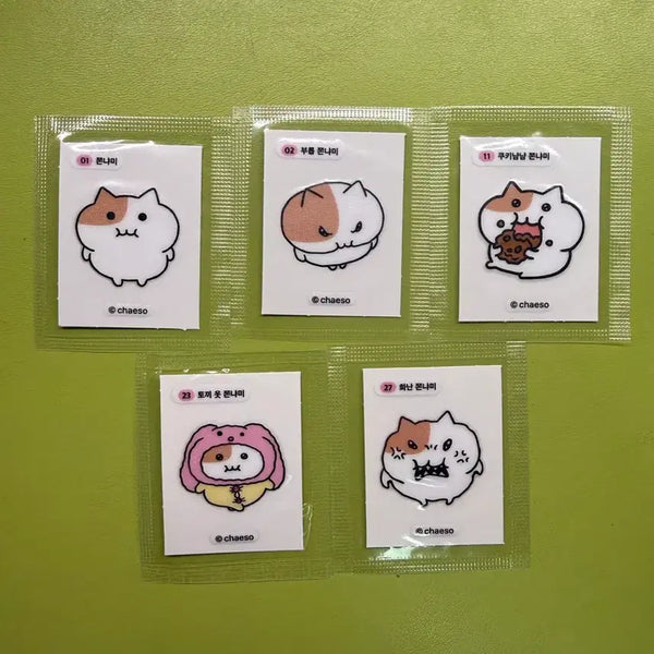 [BUNJANG] Jjonnyami Sticker Bundle Set / 쫀냐미 띠부씰 일괄판매