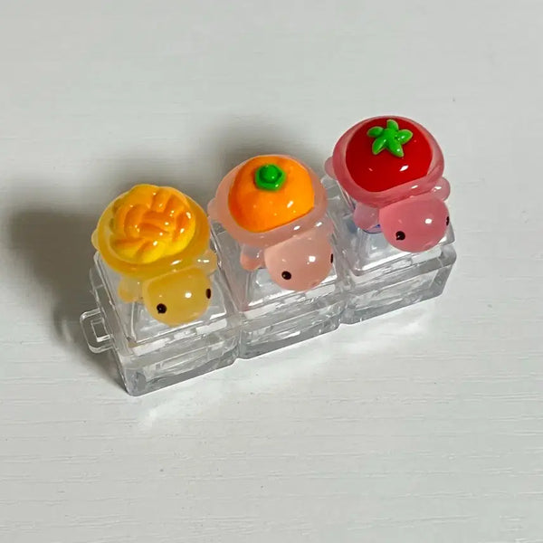 [BUNJANG] Handmade Turtle 3-Keycap / 거북이 3구 키캡