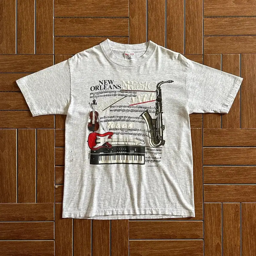 [BUNJANG] Softee USA Cotton T-Shirt / 90s Softee usa 코튼 반팔티 L