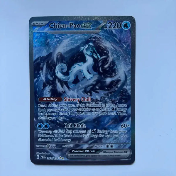[BUNJANG] Pokemon Card North America Edition Paojian ex SAR / 포켓몬카드 북미판 파오젠 ex SAR