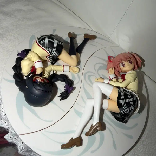 [BUNJANG] Puella Magi Madoka Magica Madoka & Homura Relax Time Classic Figure / 마마마 마법소녀 마도카 마기카 마도카 호무라 릴렉스타임 고전 피규어