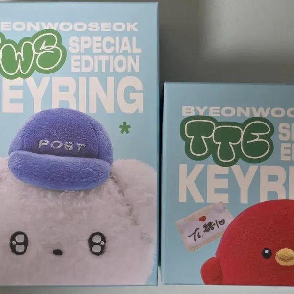 [BUNJANG] Byeon Woo Seok Doll Keychain (Box Creasing) / 변우석 인형 키링