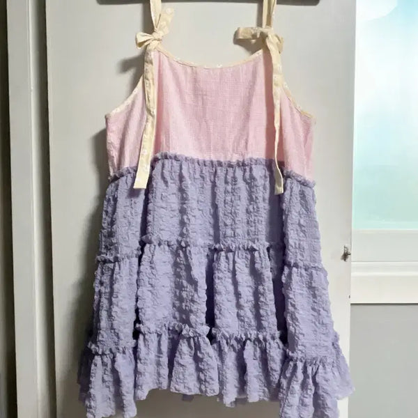 [BUNJANG] Neonmoon Tiered Dress / 네온문 캉캉 원피스