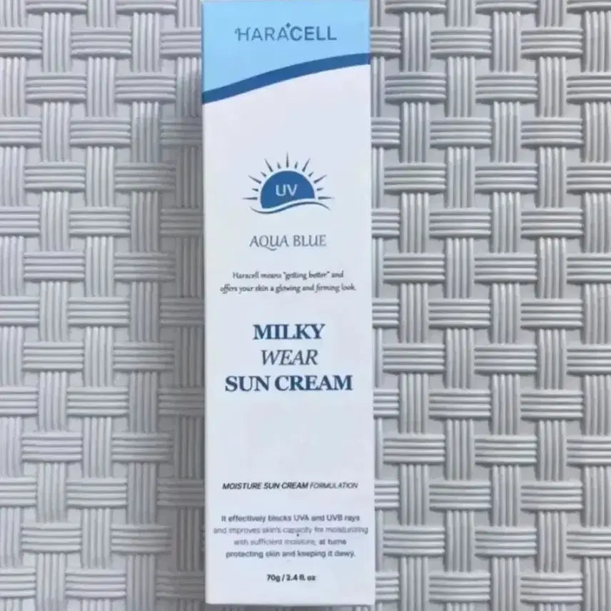 [BUNJANG] Haracel Milky Wear Sun Cream 70g / 하라셀 밀키 웨어 선크림