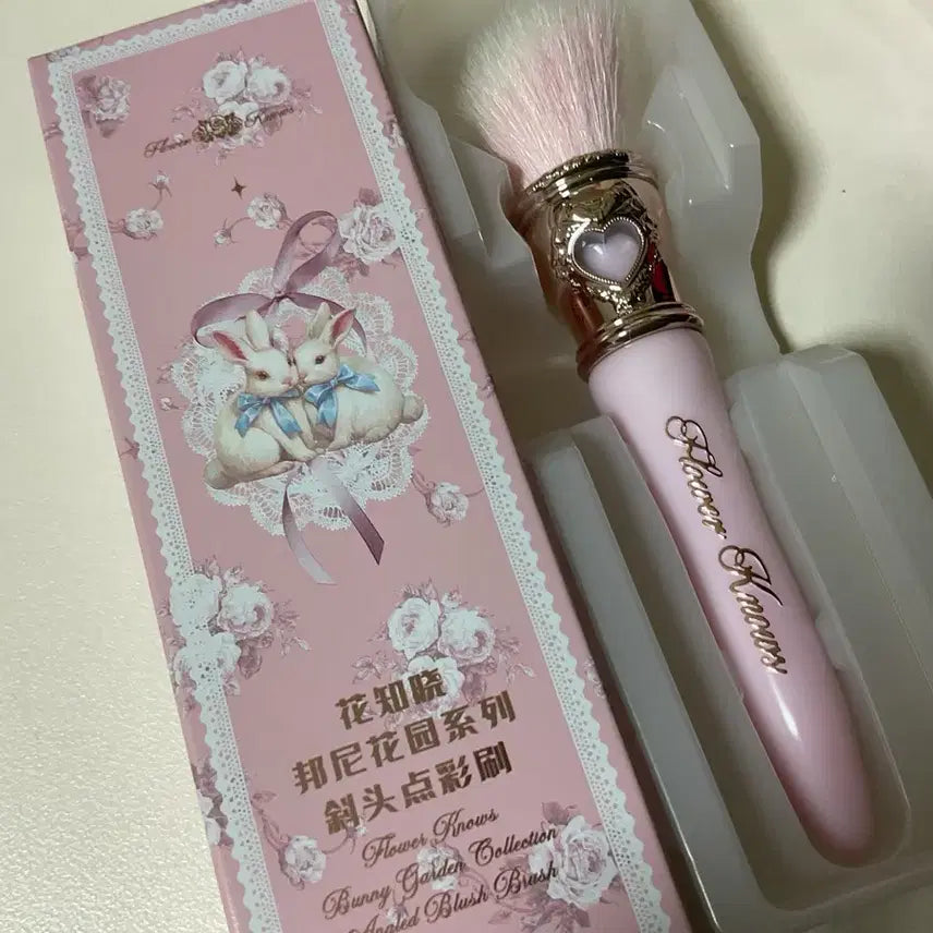 [BUNJANG] Flower Knows Brush Pink New / 플라워노즈 브러쉬 새상품 핑크색
