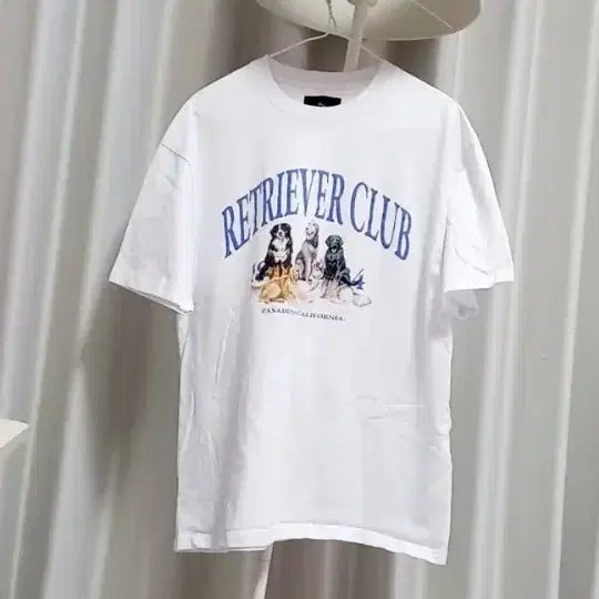 [BUNJANG] RETRIEVER CLUB Short Sleeve T-Shirt - Size M / (새상품)   RETRIEVER CLUB  반팔 티셔츠 M