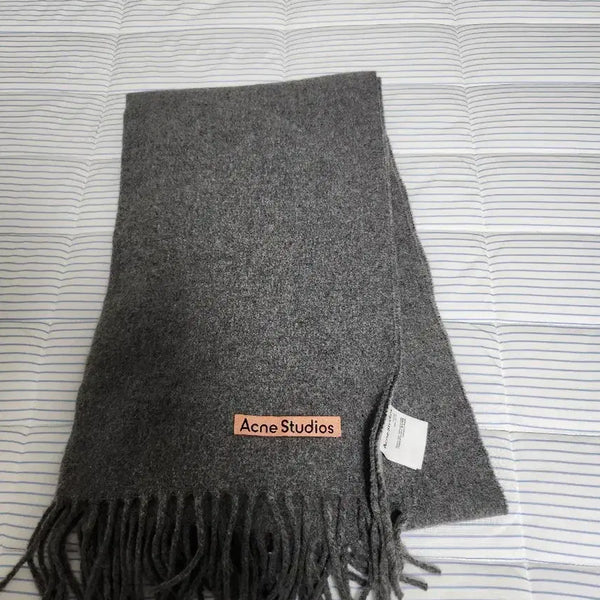 [BUNJANG] Acne Studios Wool Scarf Grey / 아크네 스튜디오