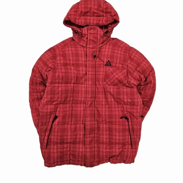 [BUNJANG] Nike ACG Checkered Goose Down Jacket XL / [XL] 나이키 ACG(Nike ACG) 체크 패턴 구스 다운 자켓