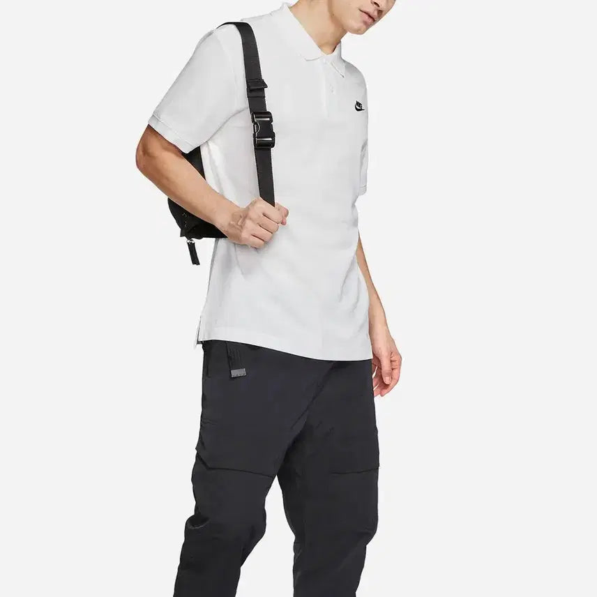 [BUNJANG] Nike 22ss Men's Basic Short Sleeve Polo T-Shirt / 나이키) 22ss 남성 기본  반팔 카라티 -100