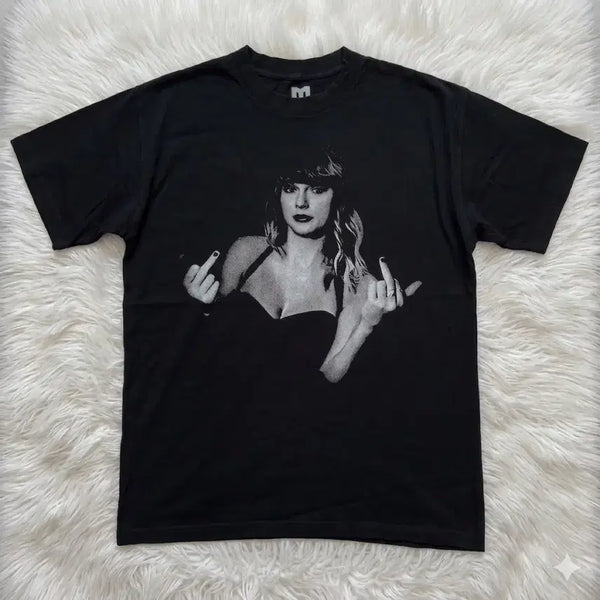 [BUNJANG] Taylor Swift Vintage Graphic T-Shirt Black / (주말특가)테일러 스위프트  반팔 빈티지 티셔츠 블랙