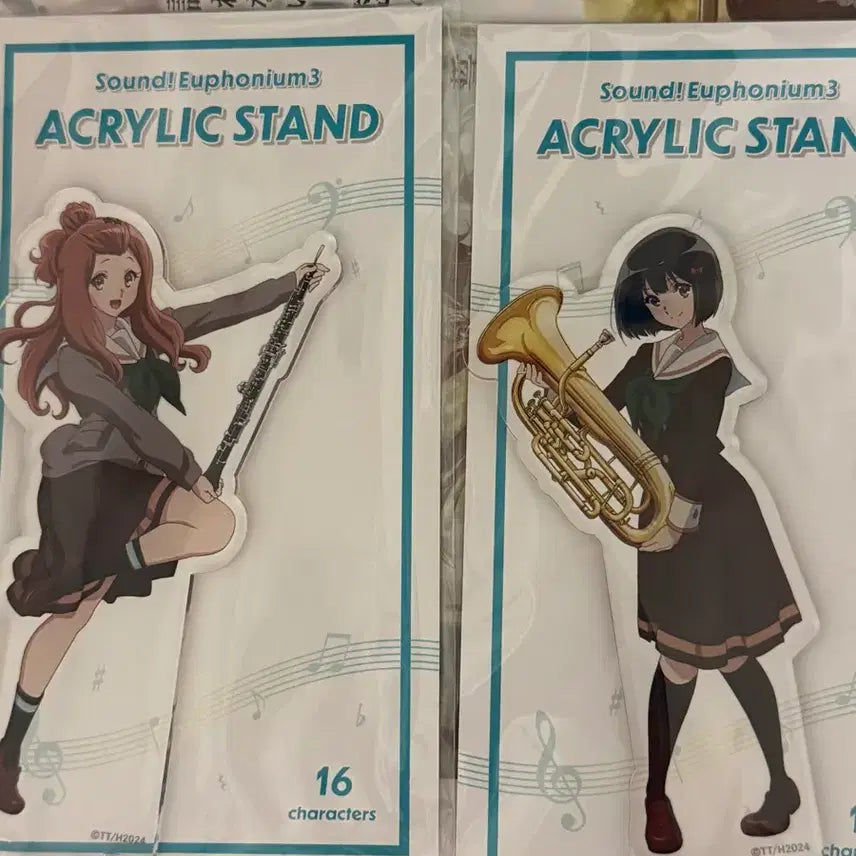 [BUNJANG] Sound! Euphonium Kenzaki Ririka & Hisaishi Kanade School Uniform Winter Acrylic Stand / 울려라유포니엄 켄자키 리리카 히사이시 카나데 교복 동복 아크릴스탠드