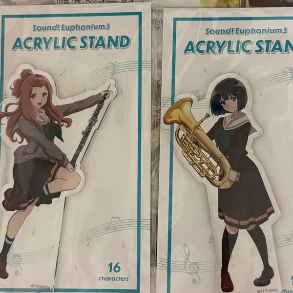[BUNJANG] Sound! Euphonium Kenzaki Ririka & Hisaishi Kanade School Uniform Winter Acrylic Stand / 울려라유포니엄 켄자키 리리카 히사이시 카나데 교복 동복 아크릴스탠드