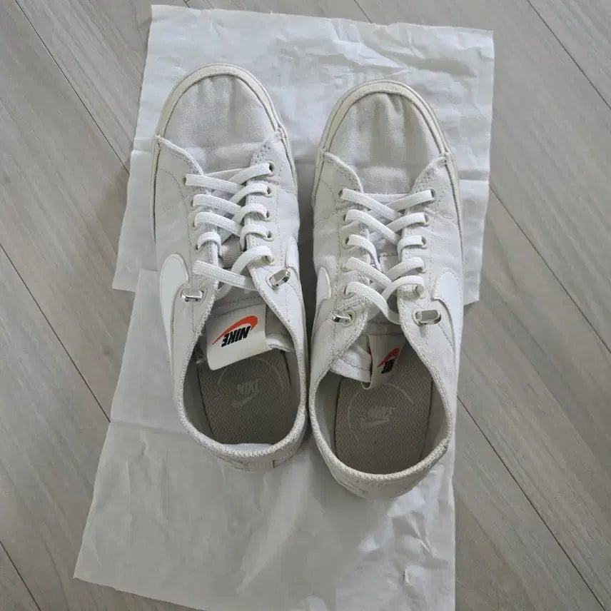 [BUNJANG] Nike Court Legacy Canvas Sneakers / 나이키 캔버스 스니커즈단화운동화 연그레이 240 코트레거시