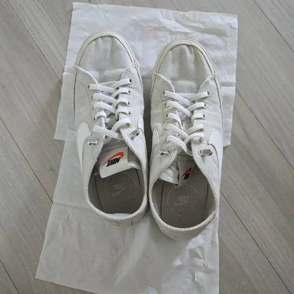 [BUNJANG] Nike Court Legacy Canvas Sneakers / 나이키 캔버스 스니커즈단화운동화 연그레이 240 코트레거시