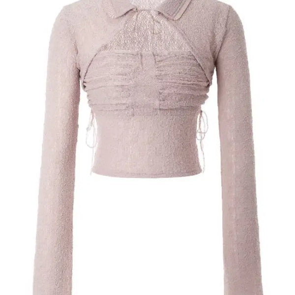 [BUNJANG] threetimes Deer Blouse Pink S / (새상품) 쓰리타임즈 threetimes 디어 블라우스 핑크 s 사이즈