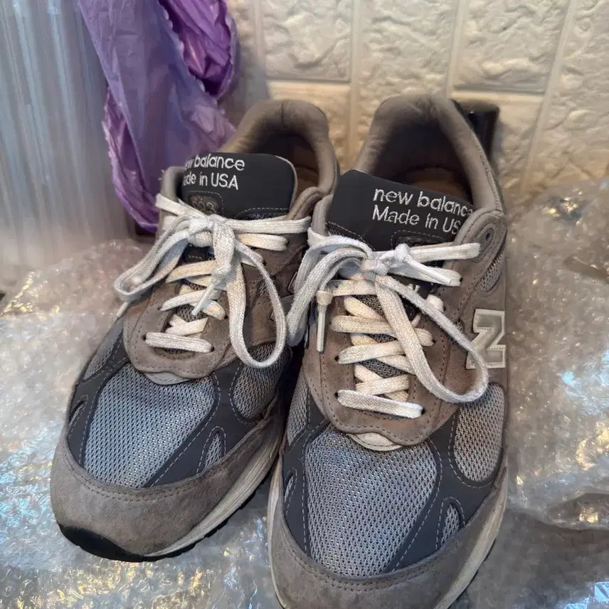 [BUNJANG] New Balance 993 Grey Made in USA 2E US 10 / 뉴발란스 993 그레이 Made in USA 2E 280
