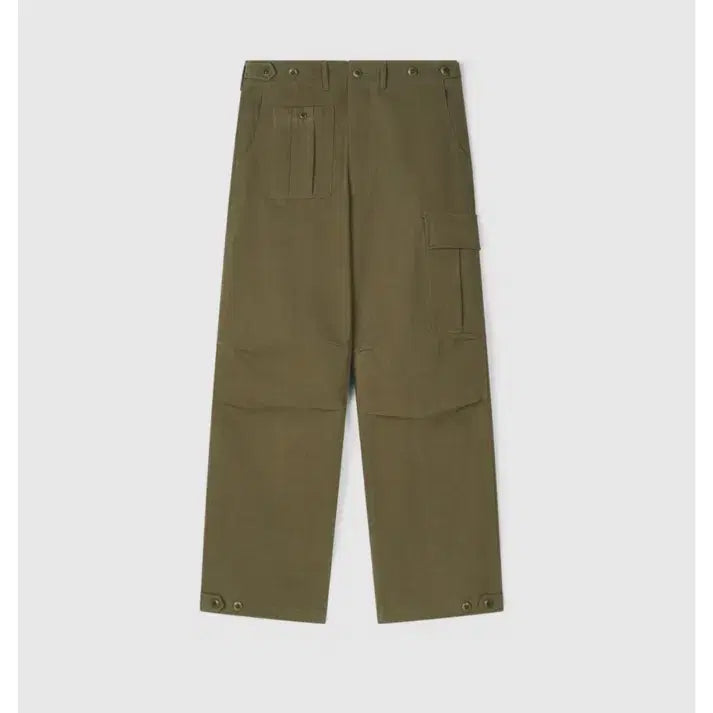 [BUNJANG] ShopOL Cationic Work Pants Khaki / 샵오엘 워크팬츠 카키 Cationic Work Pants