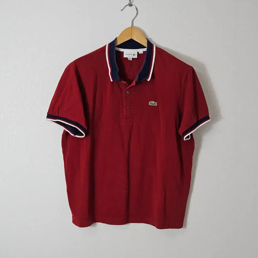 [BUNJANG] Lacoste Regular Fit Pique Polo T-Shirt XL / 라코스테 반팔 폴로 카라티 피케티 레귤러핏 정품 XL